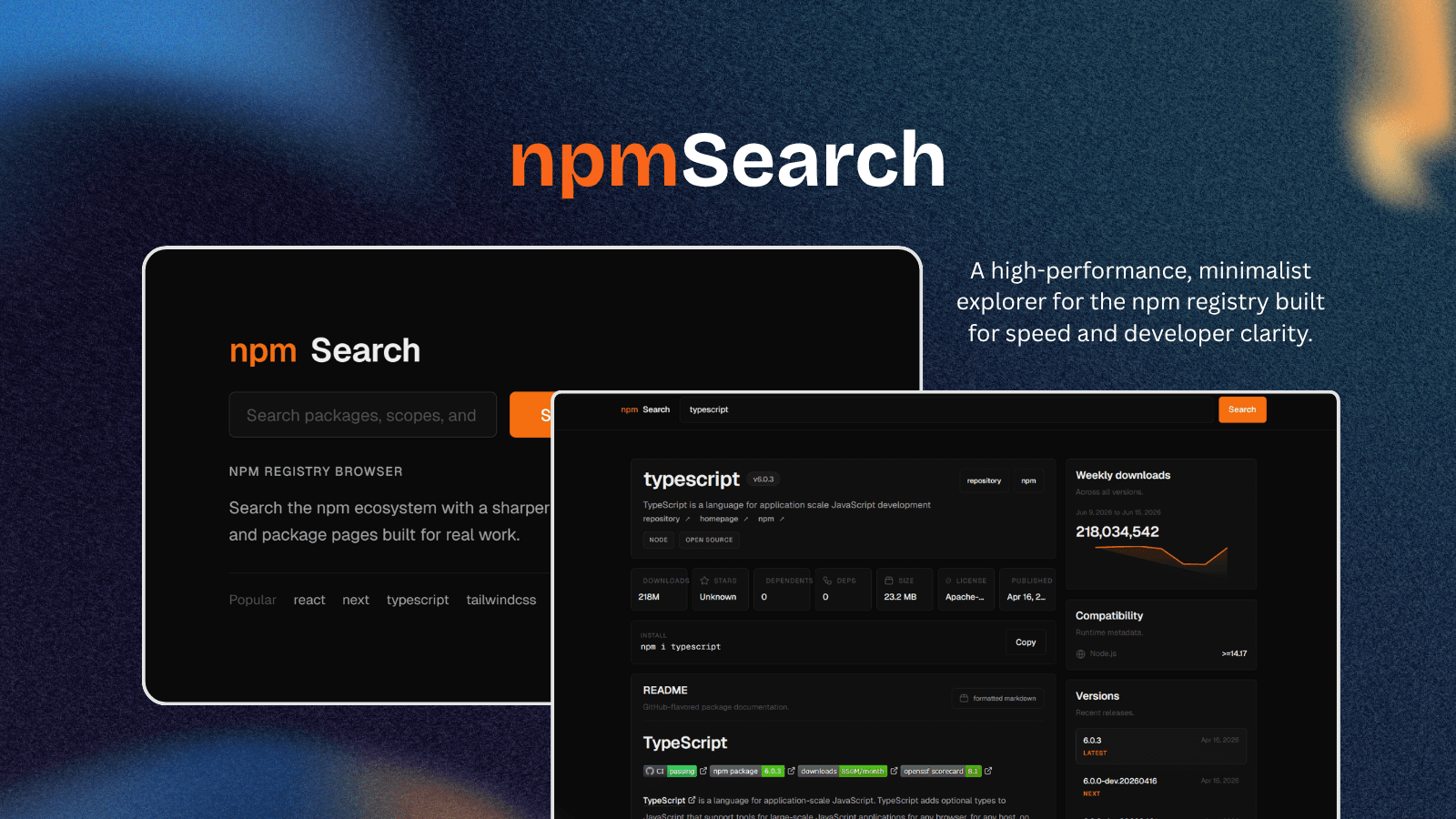 NpmSearch
