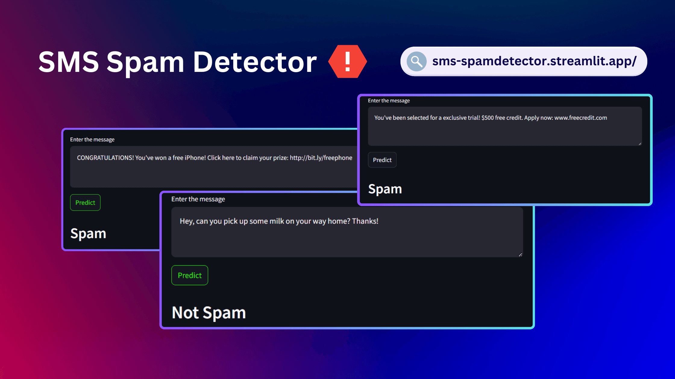 SMS Spam Classifier